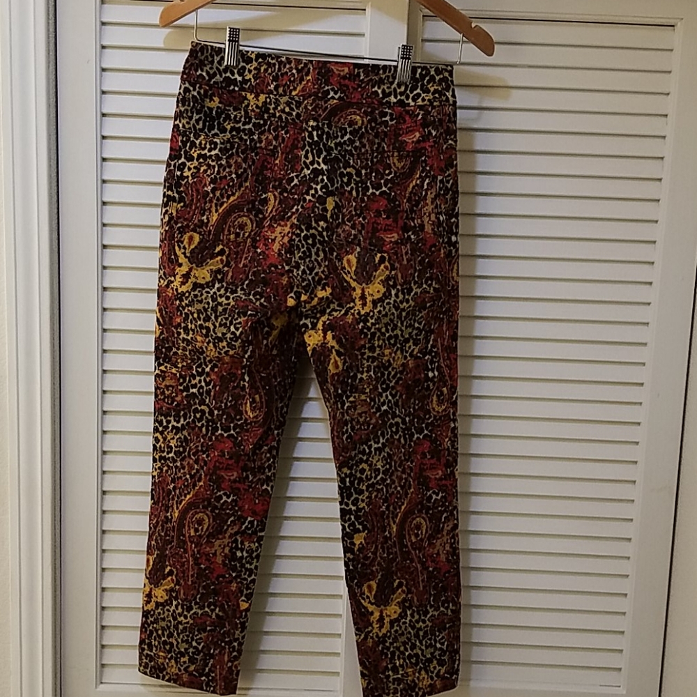 Soft Surroundings Animal Print Pants XS - Picture 4 of 13